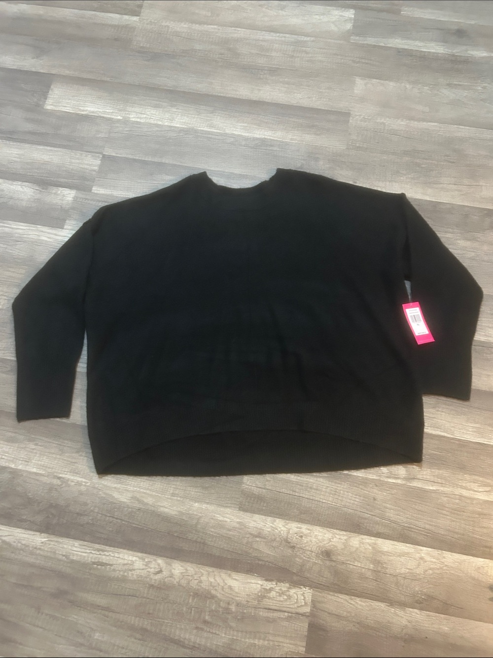 Vince Camuto Women’s Black Crewneck Sweater Size XL NWT